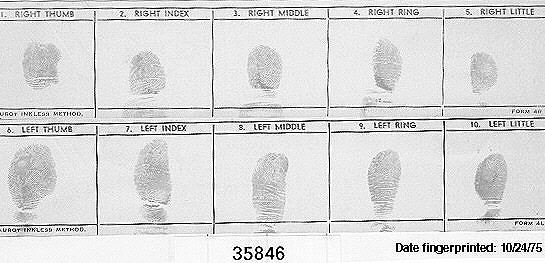 1975-5846 Fingerprint Records