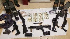 Multiple Assault Rifles-Heroin-Ammunition-Drugs-Money