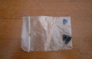 Illegal Drugs Inside a Plastic Bag