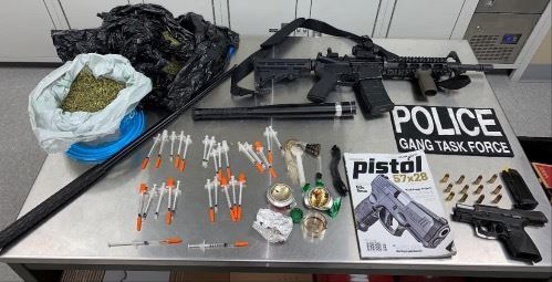Drug Paraphernalia-AR15-Handgun-Police Gang Task Force Patch