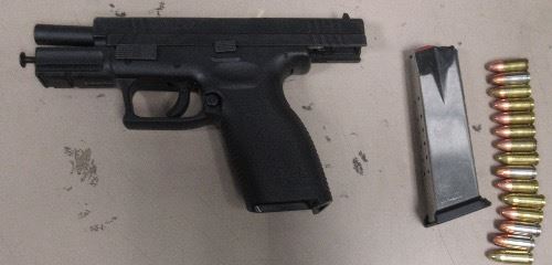 Black Handgun-Ammo