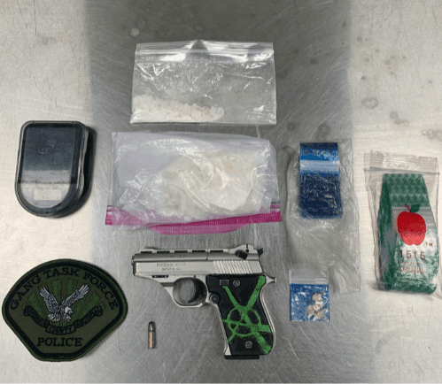 Handgun-Drug Paraphernalia