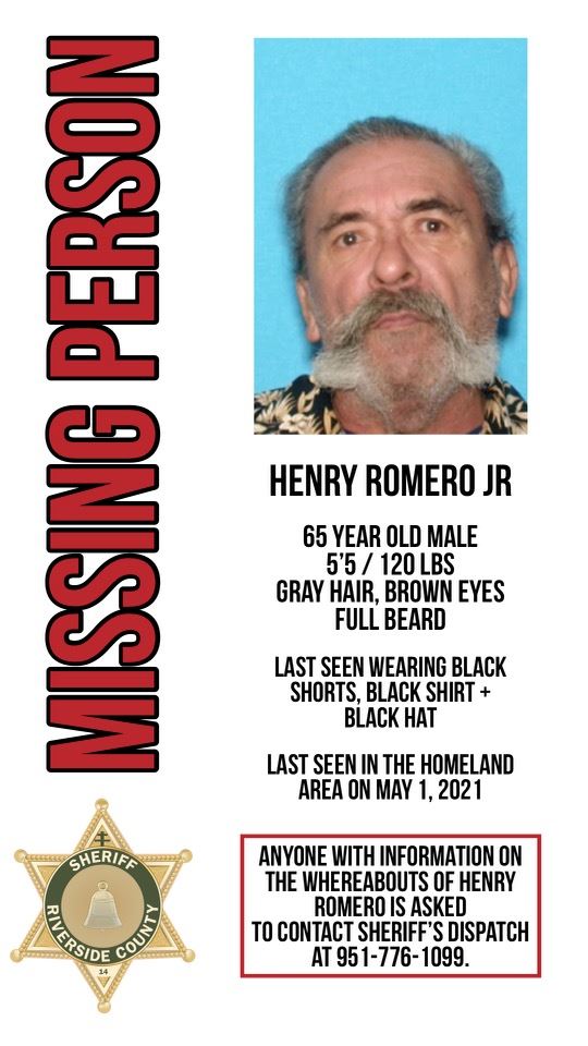 Missing Person-Henry-Romero