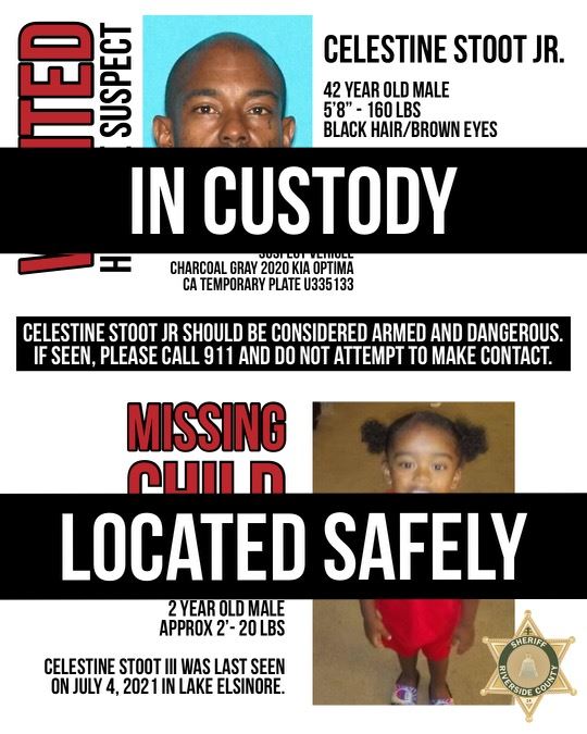 In Custody-Located Safely