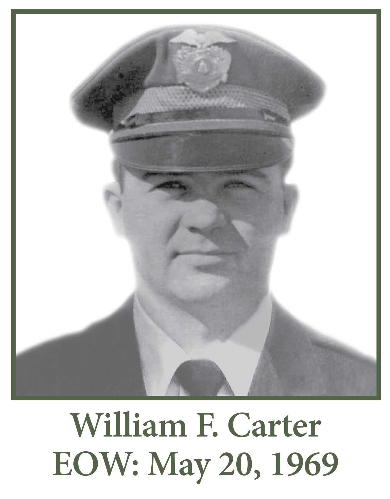 William F Carter EOW May 20 1969