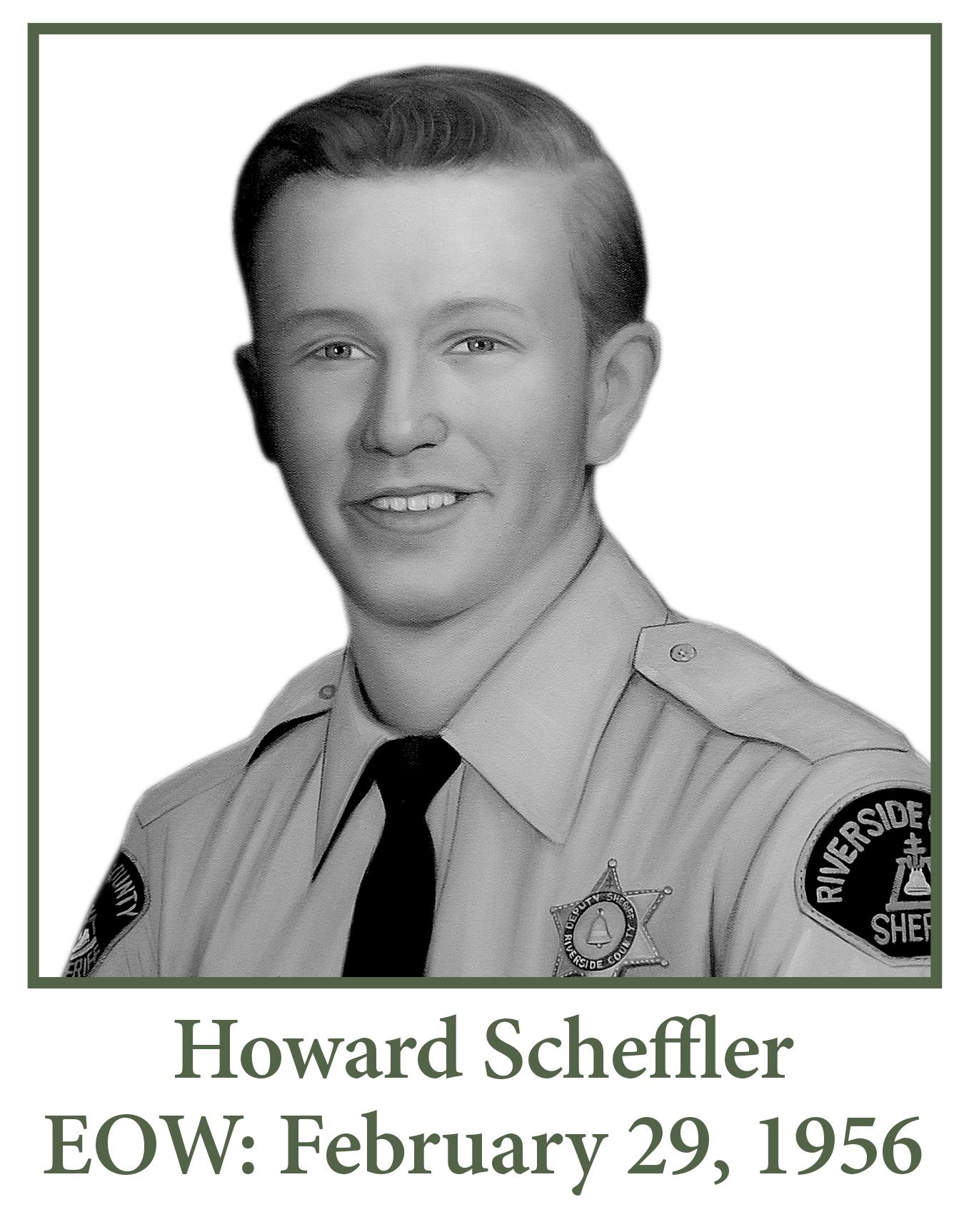 Howard Scheffler EOW February 29 1956