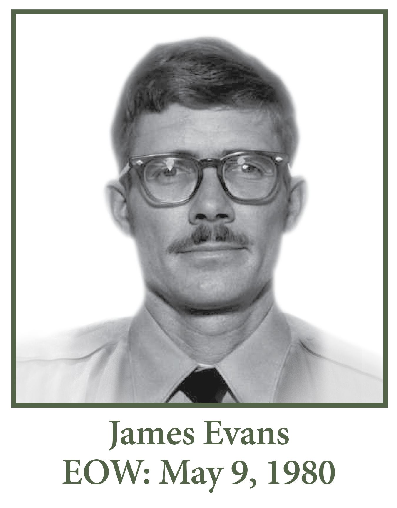 James Evans EOW May 9 1980