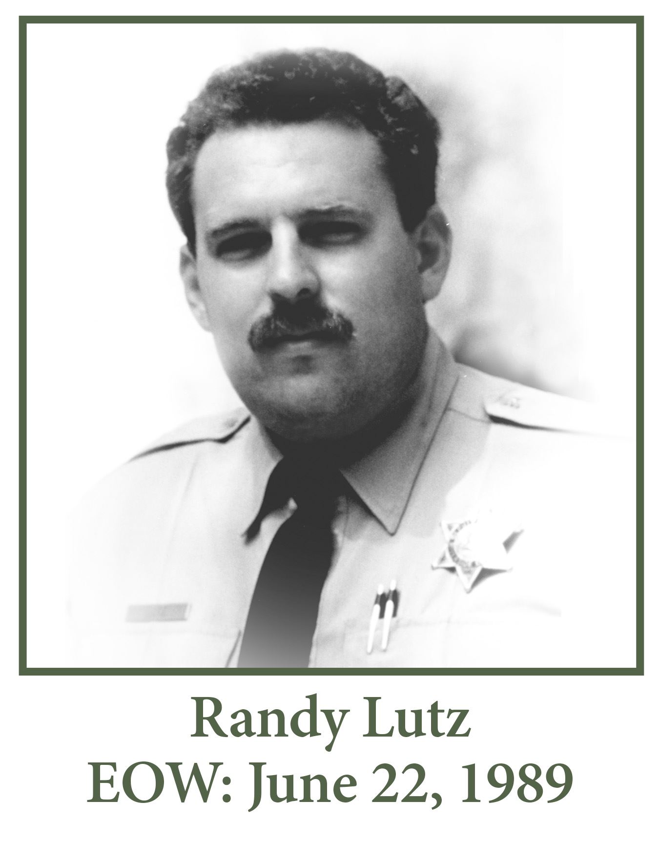 Randy Lutz EOW June 22 1989
