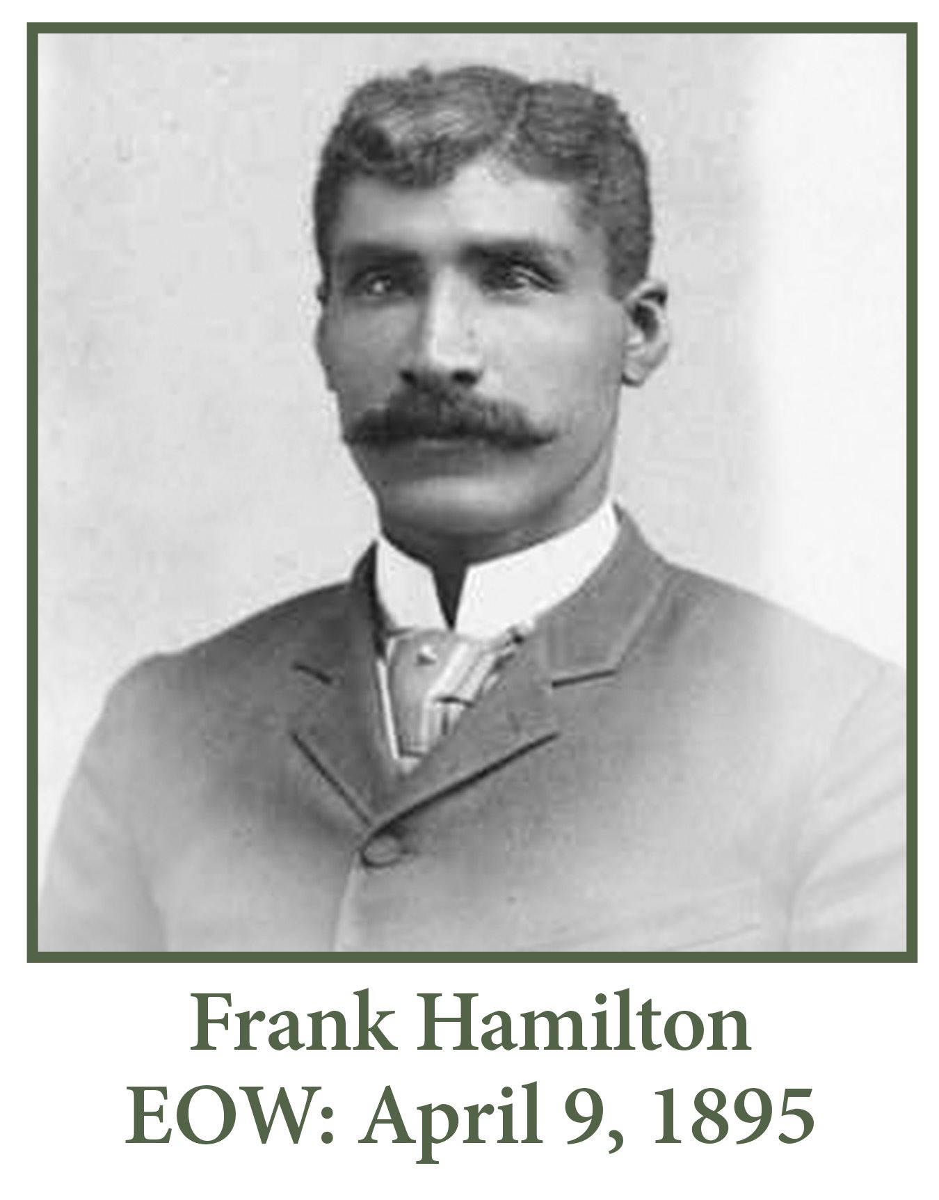 Frank Hamilton EOW April 8 1895