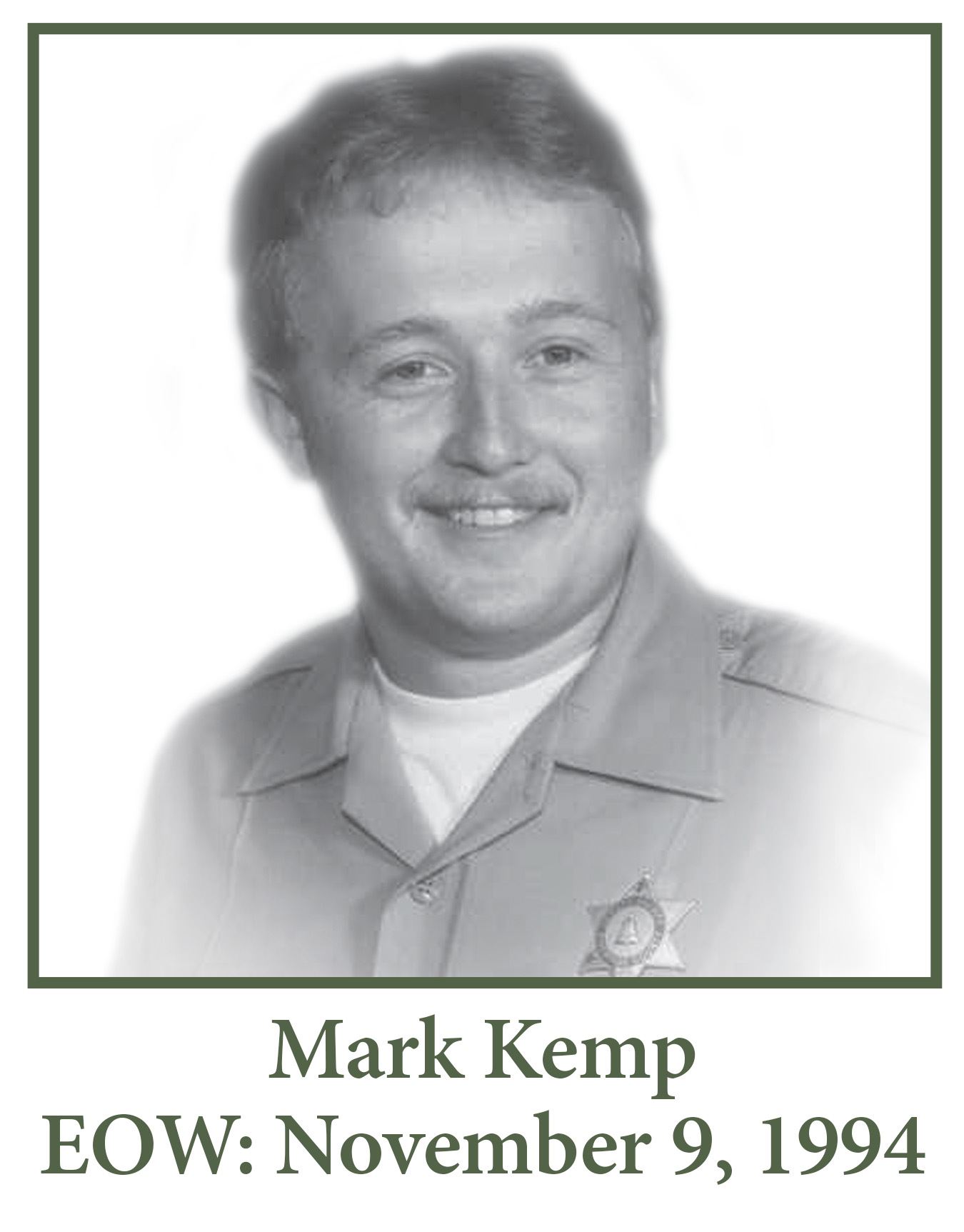 Mark Kemp EOW November 9 1994