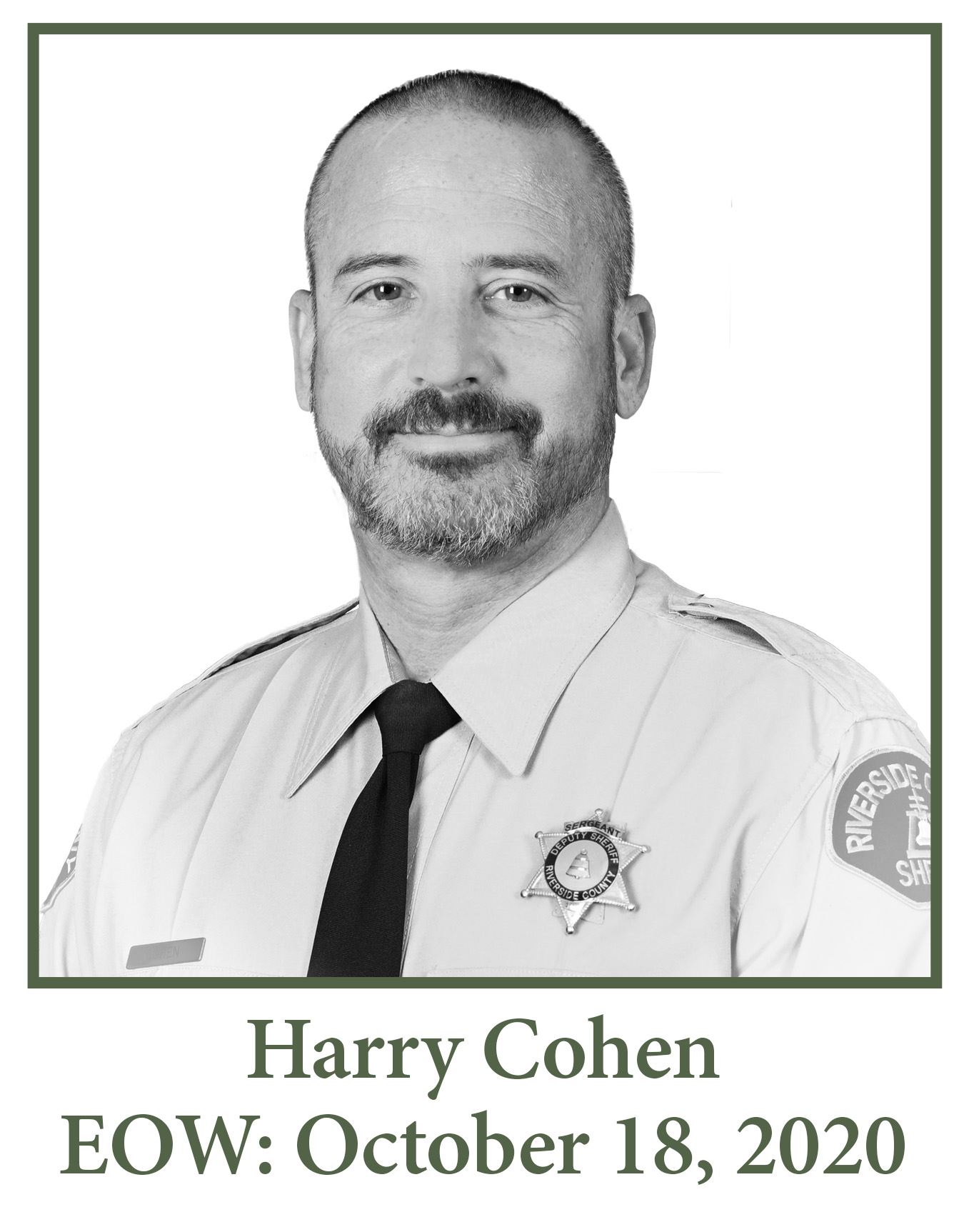 Harry Cohen EOW October 18 2020