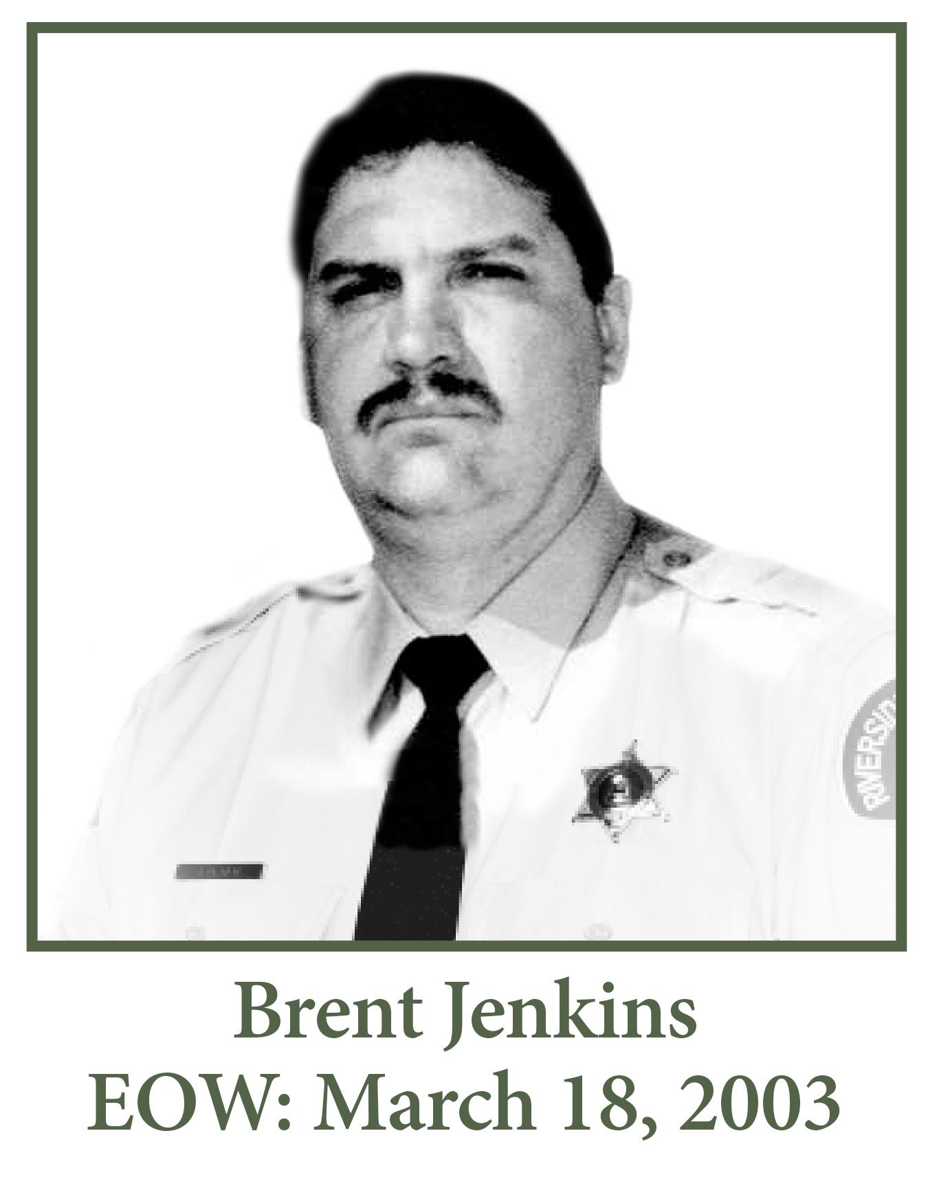 Brent Jenkins EOW March 18 2003
